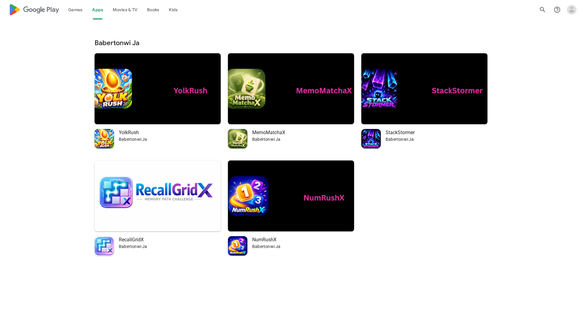 Play Store截图