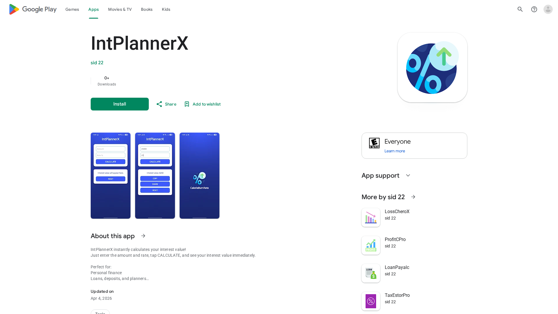 Play Store截图