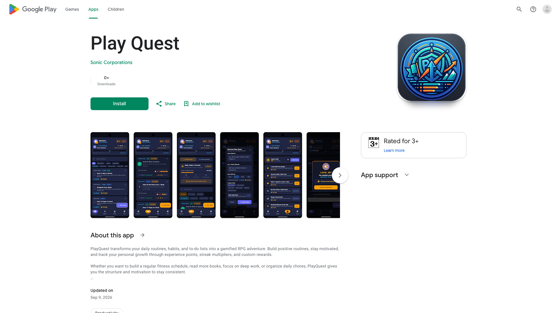 Play Store截图